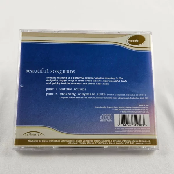 Beautiful Songbirds 2000 CD Top-quality Free UK shipping