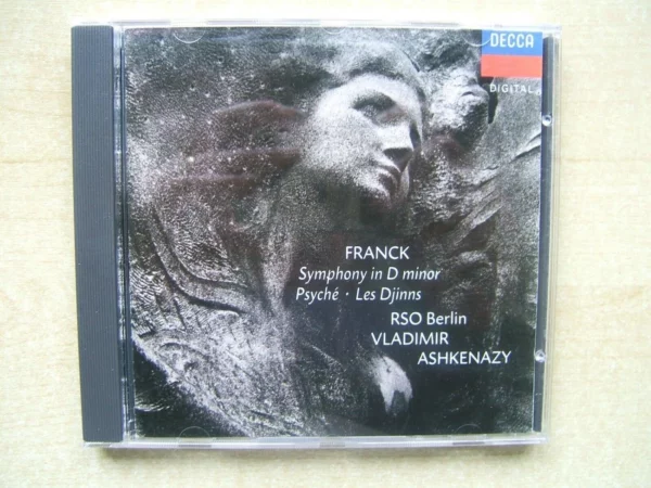 Cesar Franck Symphony in D Minor Vladimir Ashkenazy 1990 CD Top-quality