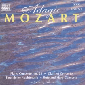 Adagio Mozart Various Artists 1997 CD Top-quality Free UK shipping