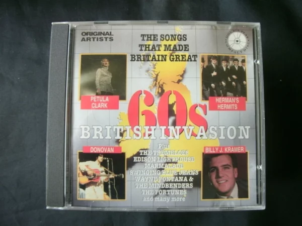 60 British Invasion Various 1993 CD Top-quality Free UK shipping