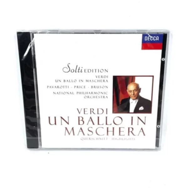 VERDI Un Ballo in Maschera Verdi 1992 CD Top-quality Free UK shipping