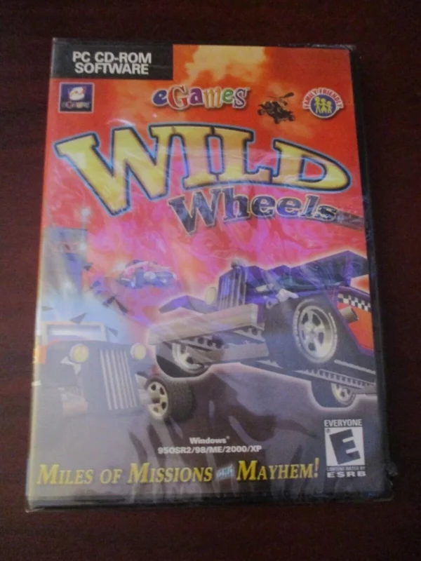 Wild Wheels, PC CD-Rom Game. PC Top-quality Free UK shipping