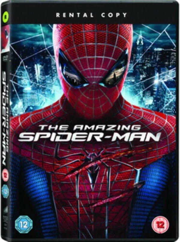 The Amazing Spider-Man 2012 DVD Top-quality Free UK shipping