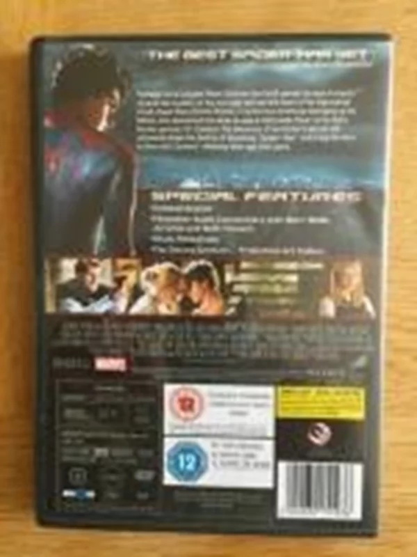 The Amazing Spider-Man 2012 DVD Top-quality Free UK shipping