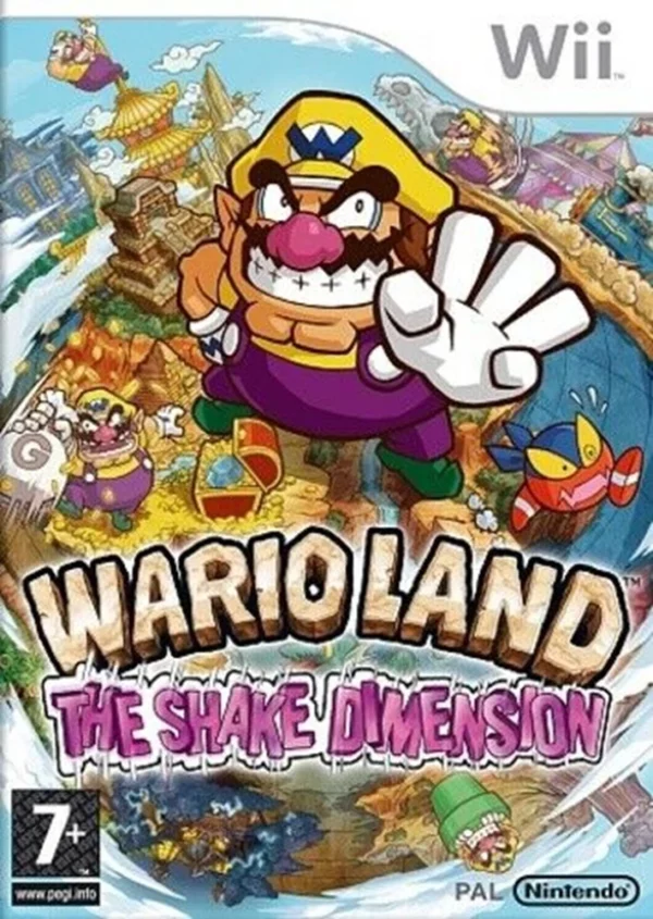 Wario Land The Shake Dimension Nintendo Wii 2008 Top-quality Free UK shipping