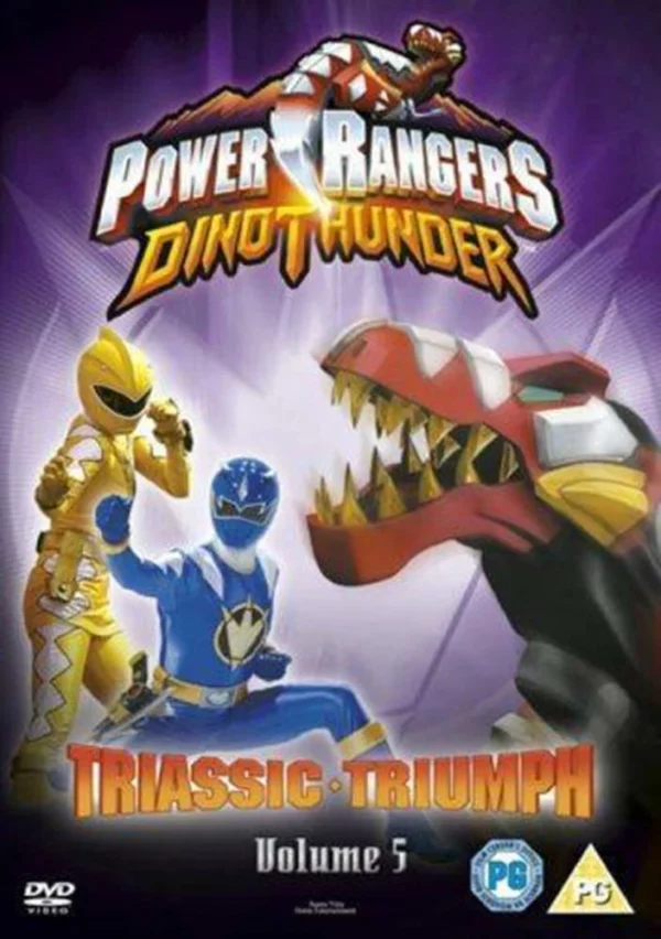 Power Rangers - Dino Thunder: Triassic Triumph Kiefer Sutherland 2005 DVD