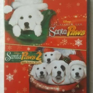 The Search for Santa Paws/Santa Paws 2 2013 New DVD Top-quality