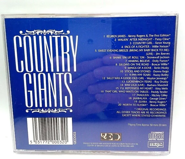 Country Giants CD CD Various Various CD Top-quality Free UK shipping