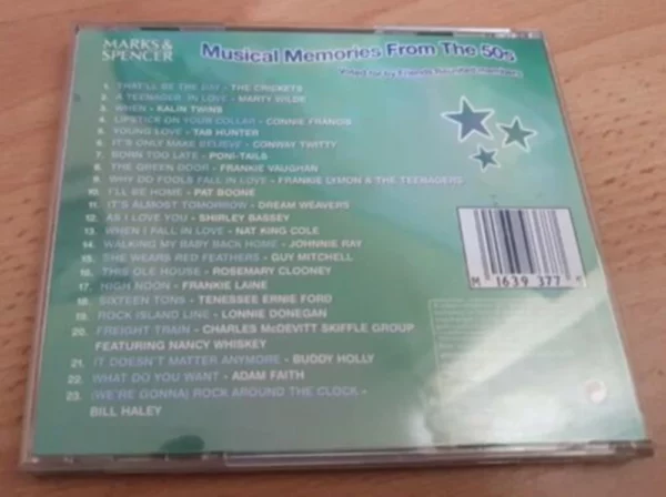 Musical Memories from the 50s Friends Reunited Various 2003 CD Top-quality