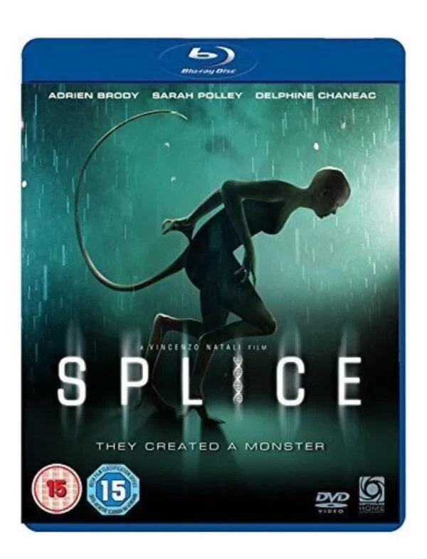 Splice Adrien Brody 2010 New Blu-ray Top-quality Free UK shipping