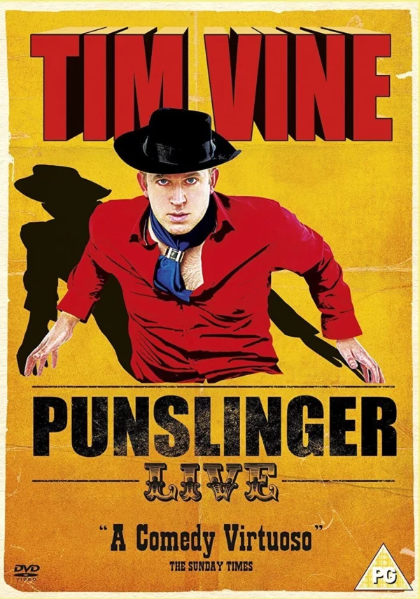 Tim Vine - Punslinger Live Tim Vine 2010 DVD Top-quality Free UK shipping