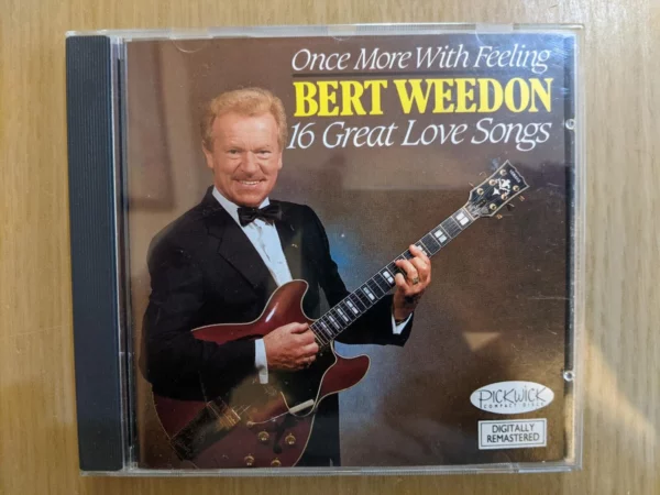 Once More With Feeling - 16 Great Love Songs Bert Weedon 1988 CD Top-quality