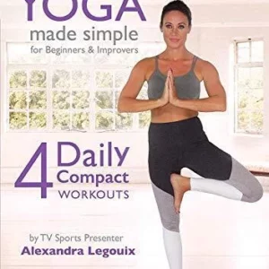 Yoga Made Simple Alexandra Legouix 2018 DVD Top-quality Free UK shipping