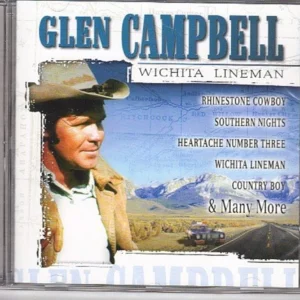 Wichita Lineman Glenn Campbell _ CD Top-quality Free UK shipping