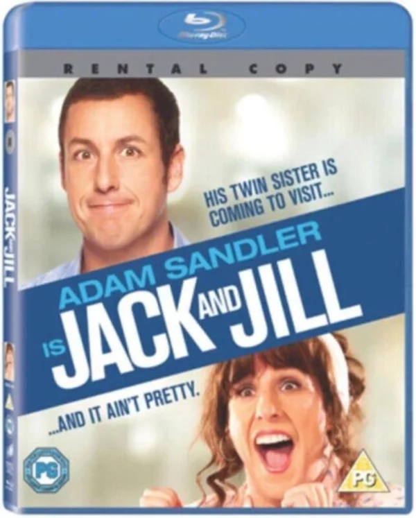 Jack And Jill (Blu-ray, 2012) 2012 DVD Top-quality Free UK shipping