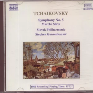 Tchaikovsky - Symphony No.5, Marche Slave Various Artists 1987 CD Top-quality