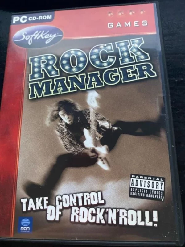 Rock manager Pc game CD (2003) 2003 CD Top-quality Free UK shipping