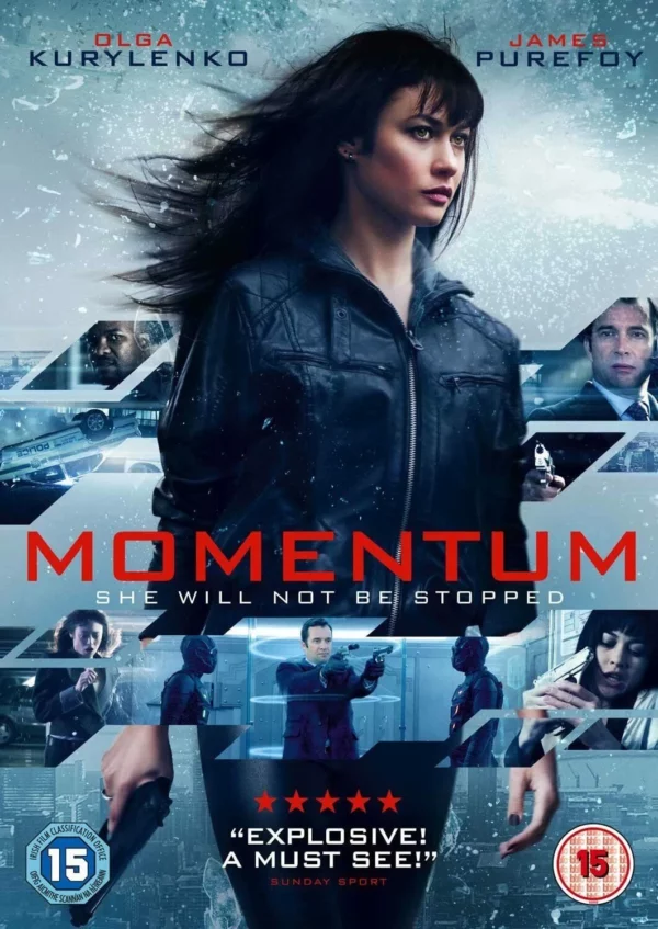 Momentum James Purefoy 2016 DVD Top-quality Free UK shipping