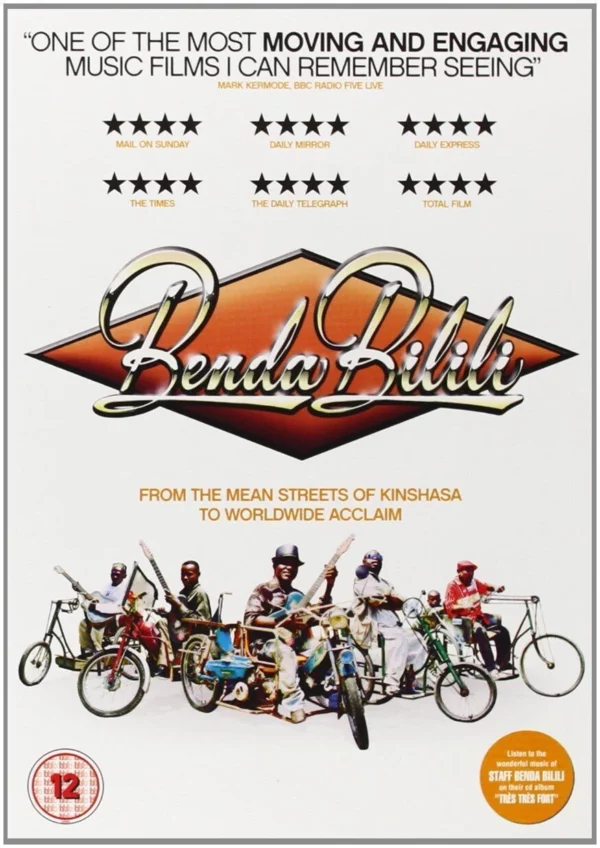 Benda Bilili Renaud Barret 2011 New DVD Top-quality Free UK shipping