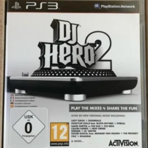 DJ Hero 2 Sony PlayStation 3 2010 Top-quality Free UK shipping