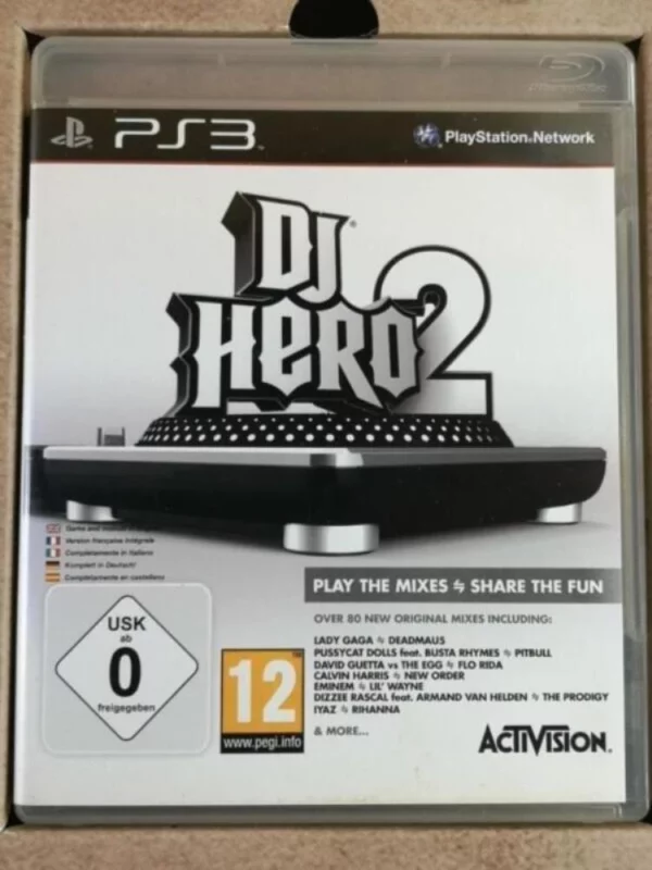 DJ Hero 2 Sony PlayStation 3 2010 Top-quality Free UK shipping