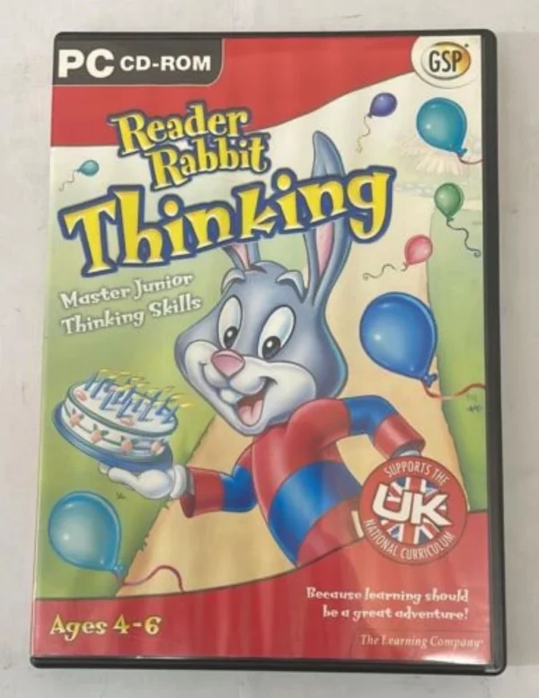 Reader Rabbit Thinking PC 2001 New Top-quality Free UK shipping