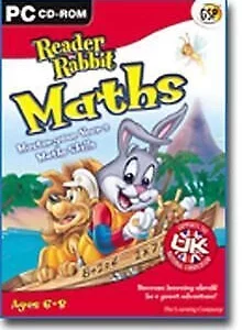 Reader Rabbit Maths 6-8 years 2001 New DVD Top-quality Free UK shipping