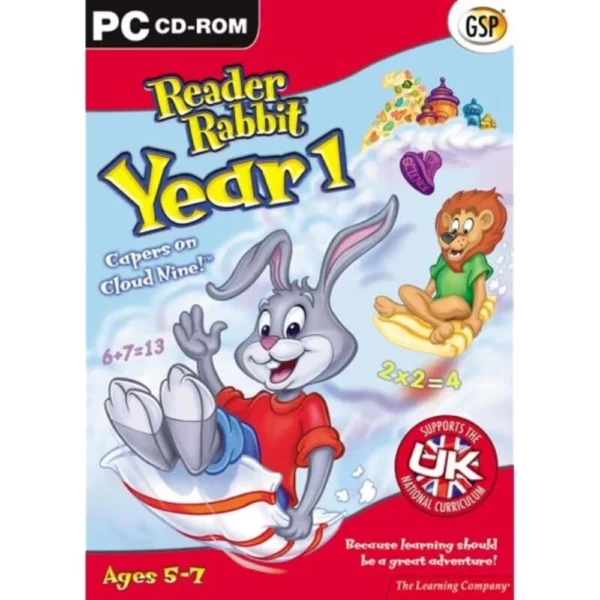 Reader Rabbit Year 1 Windows 2000 Top-quality Free UK shipping