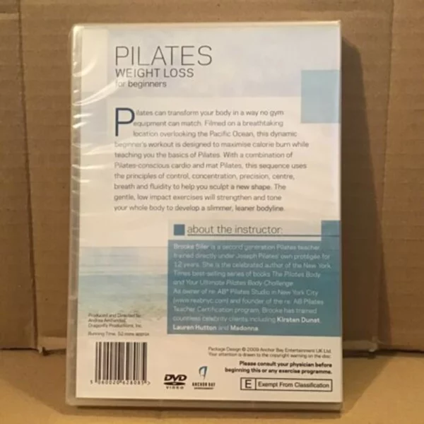 Element: Pilates Weight Loss For Beginners Brooke Siler 2009 New DVD