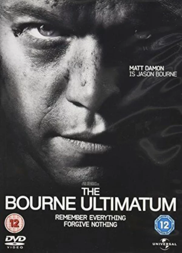 The Bourne Ultimatum Matt Damon 2007 DVD Top-quality Free UK shipping