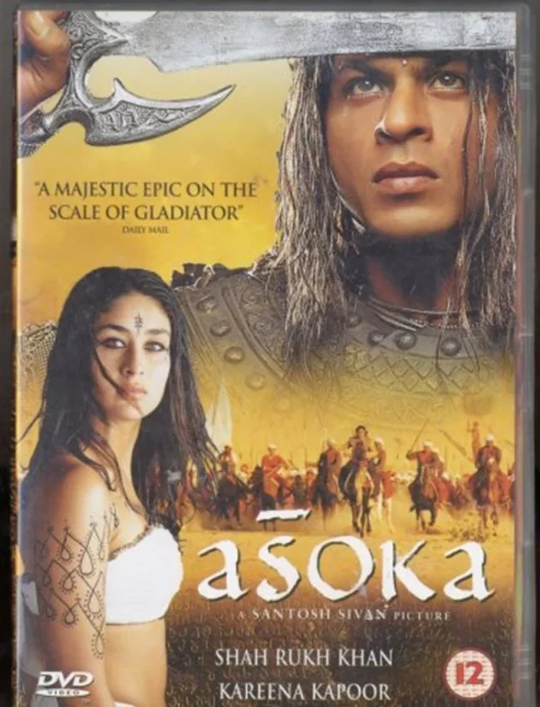 Asoka Shah Rukh Khan 2003 New DVD Top-quality Free UK shipping