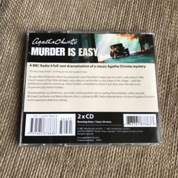 Murder Is Easy Top-quality Free UK shipping