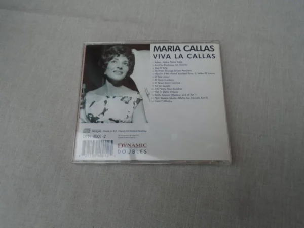 Viva La Callas Maria Callas 2003 CD Top-quality Free UK shipping