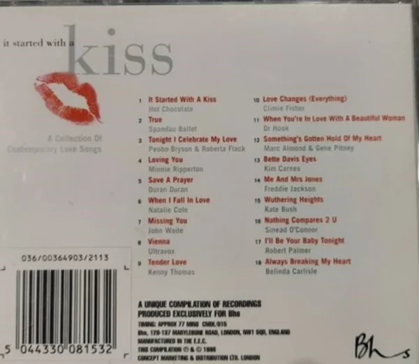 It Started With A Kiss Various 1998 CD Top-quality Free UK shipping