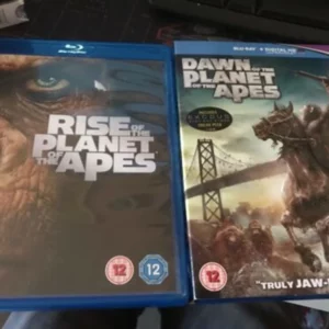 Rise and Dawn of the Planet of the Apes 2014 DVD Top-quality Free UK shipping