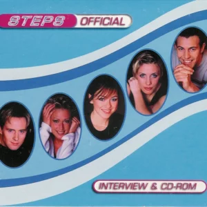 Official Interview CD And CD-ROM Steps 1999 CD Top-quality Free UK shipping