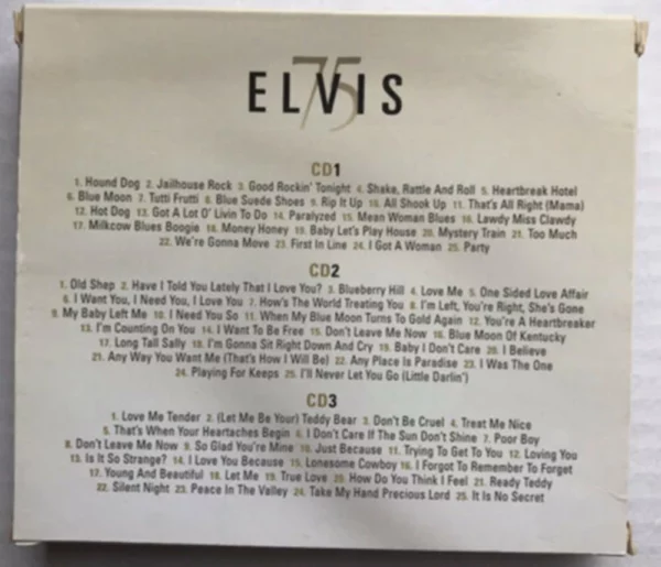 Elvis 75 Elvis Presley 2009 CD Top-quality Free UK shipping