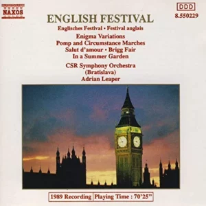 English Festival CSR SYMPHONY ORCHESTRA 1989 CD Top-quality Free UK shipping