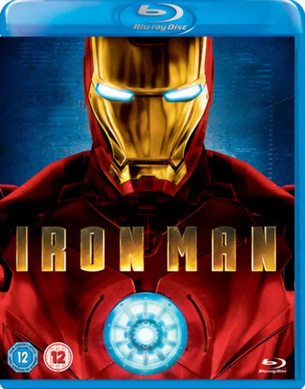 Iron Man Robert Downey Jr 2013 DVD Top-quality Free UK shipping