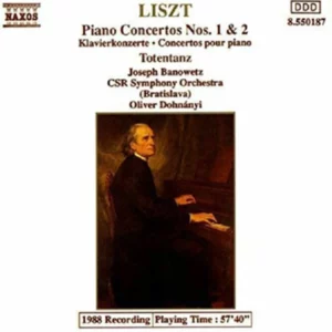 Liszt - Piano Concertos Nos. 1 & 2 Liszt 1988 CD Top-quality Free UK shipping