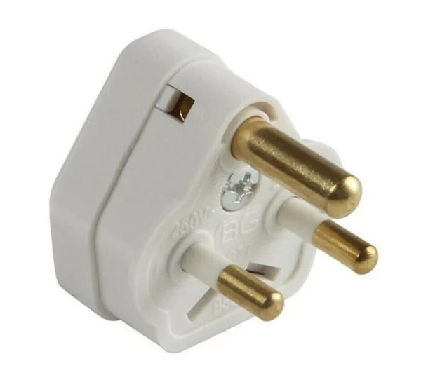 2 amp diall round pin plug Top-quality Free UK shipping