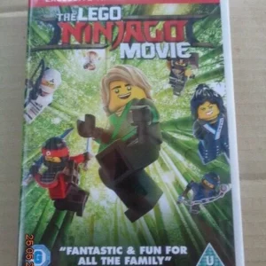 The Lego Ninjago Movie 2017 DVD Top-quality Free UK shipping