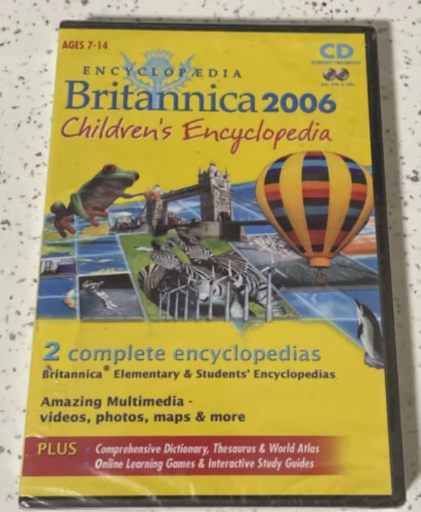 Encyclopaedia Britannica 2006 Children's Encyclopedia Top-quality