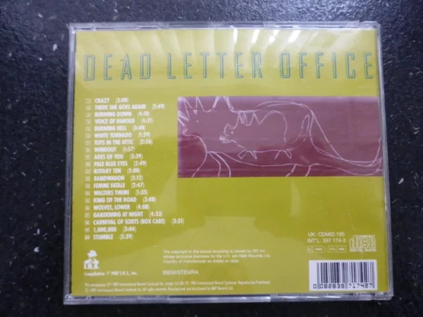 R.E.M. : Dead Letter Office R.E.M. 1987 CD Top-quality Free UK shipping