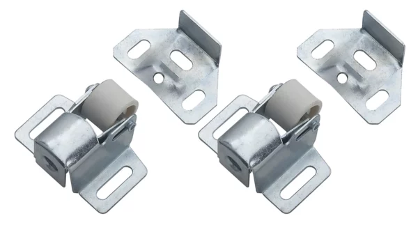 Zinc-plated Carbon steel Roller catch, Pack of 2 Top-quality Free UK shipping