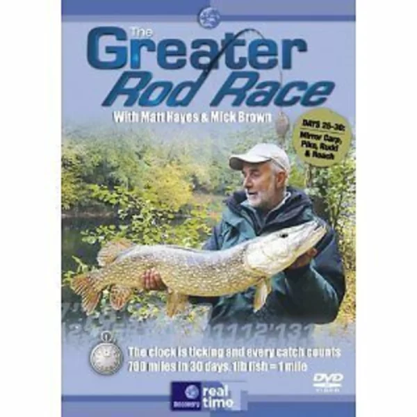 Greater Rod Race - Days 25-30 Matt Hayes DVD Top-quality Free UK shipping