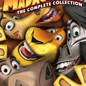 Madagascar 1-3 2013 DVD Top-quality Free UK shipping