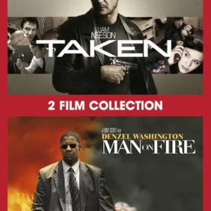 Taken / Man On Fire Liam Neeson 2010 DVD Top-quality Free UK shipping