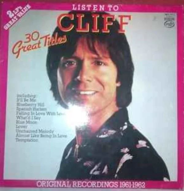 LISTEN TO CLIFF Cliff Richard 1961 Records Top-quality Free UK shipping