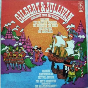 Gilbert & Sullivan - Highlights From The Mikado Various 1958 Records Top-quality